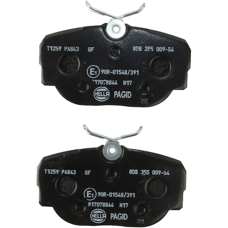 Pagid Brakes Disc Brake Pad, 355009541 355009541